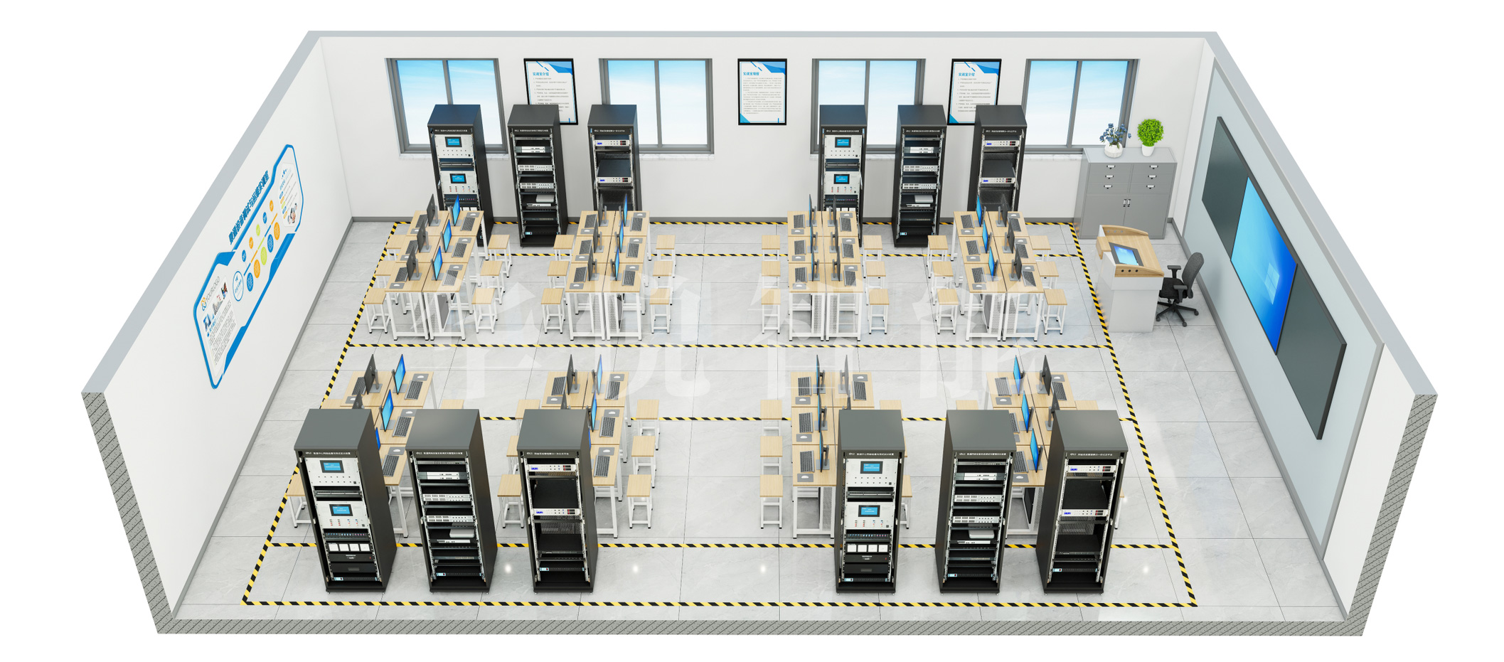 數(shù)通設備調試與運維實訓室